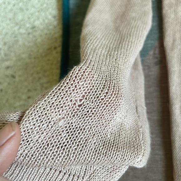 J Jill Women's Linen Long Line Midi Cardigan Sweater - Picture 11 of 15